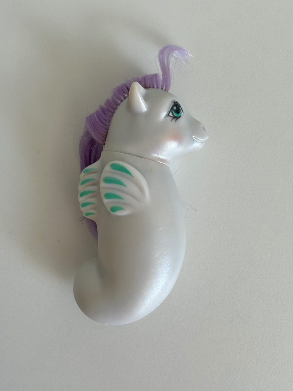 Vintage 80s My Little Pony G1 Baby Sea Pony Celebrate (oa2)